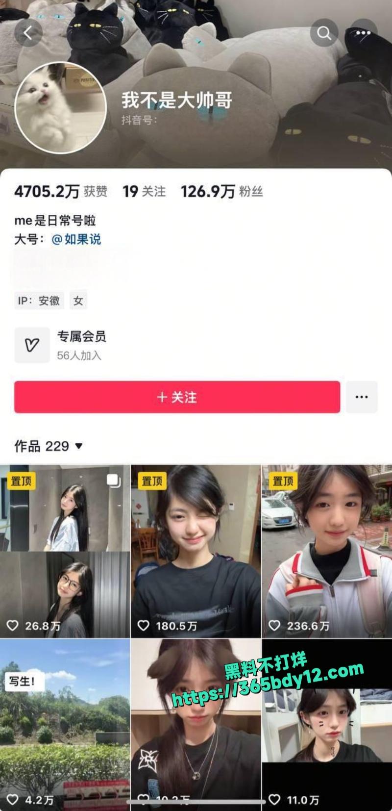 抖音百万粉丝网红如果说5