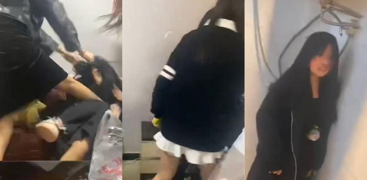 精神小妹聚众霸凌小姑娘事件曝光 同龄少女拳打脚踢 父母教育缺失引发社会愤怒