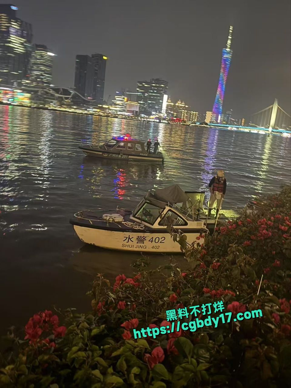 广东猎德大桥，钓鱼佬钓到一具浮尸14
