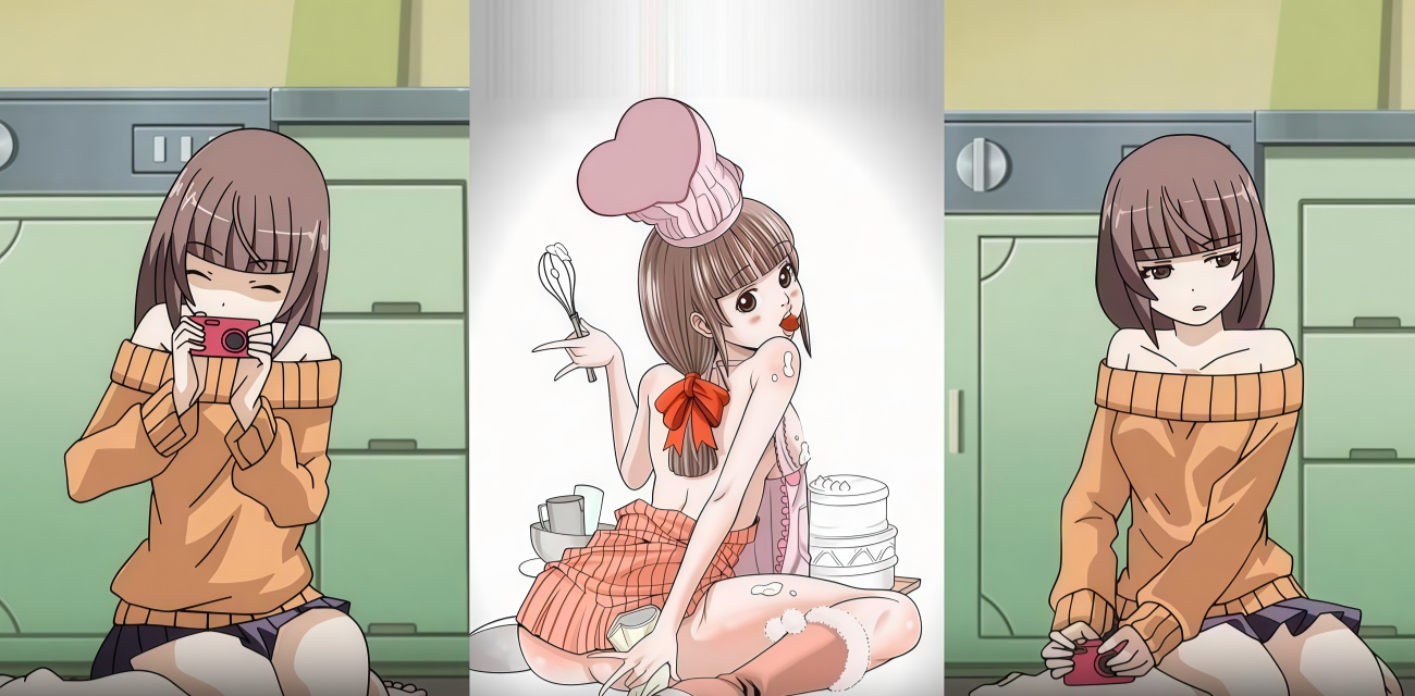 OVA窥视孔Sexy増量版 东京墙洞女声紫衣妹子 直接贴脸又露背