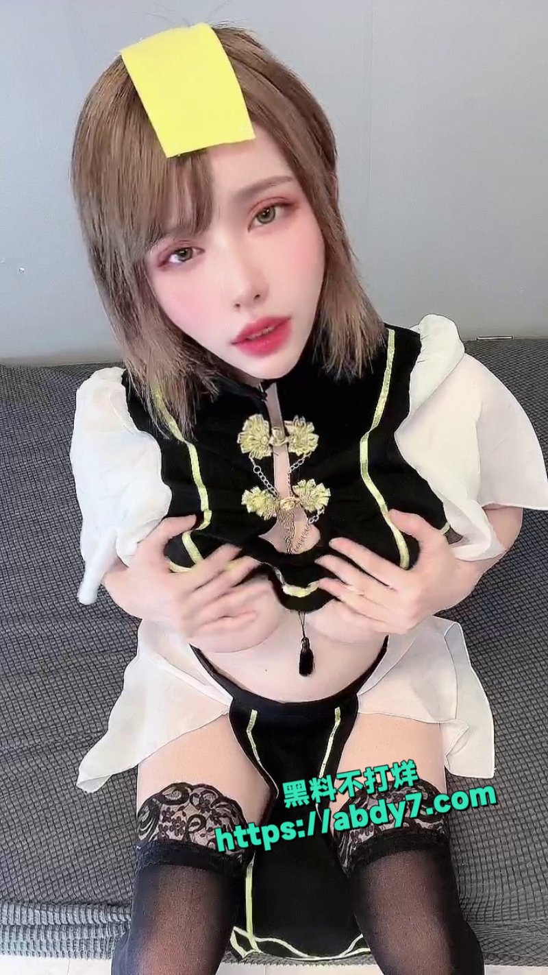 僵尸娘CRYBABY0430万圣节Cosplay露奶诱惑2