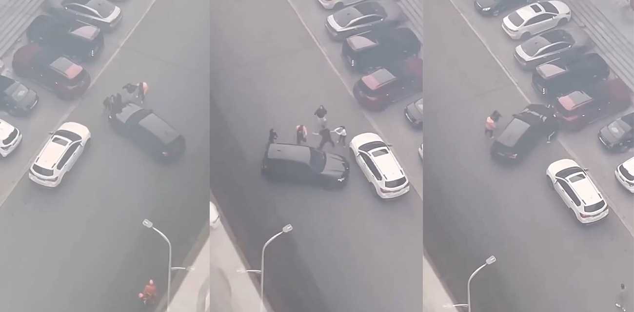 辽宁调兵山市倒反天罡事件 紫夜KTV老板娘被小三开车撞死 小三比原配都要硬气啊