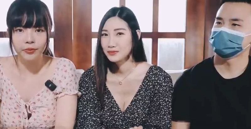 INS女主播 超直白 2女1男在讨论如何在调情阶段，用手让女友达到高潮喷水