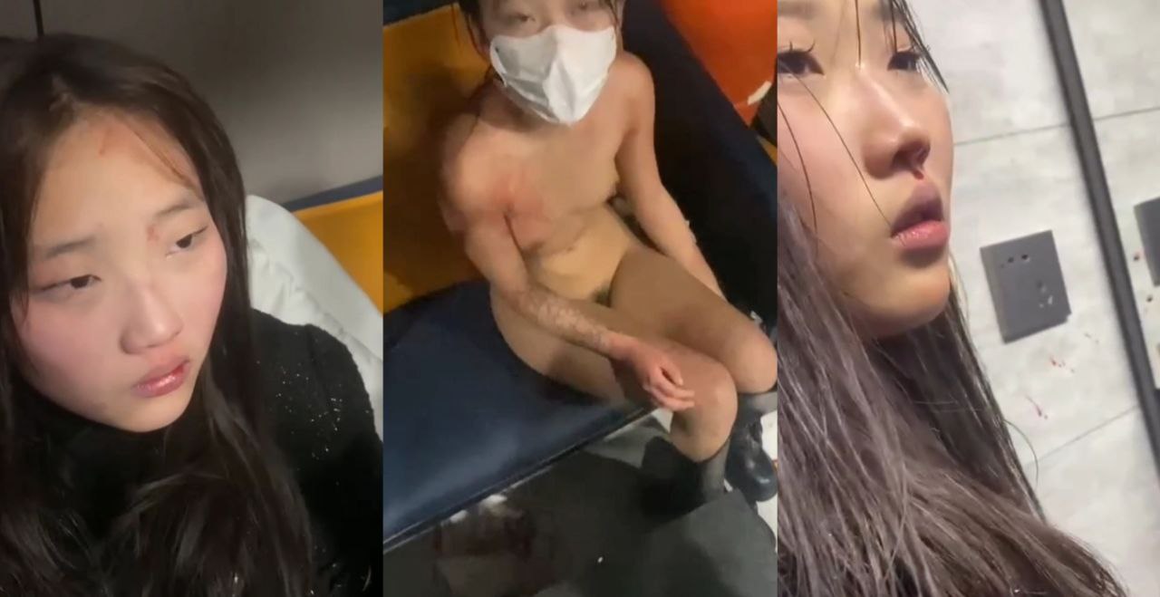 青海西宁一女孩在酒店里遭多人暴打侮辱还被扒去其衣服！抖音已成热搜 霸凌者会成为恶魔三兄弟的传人么？！