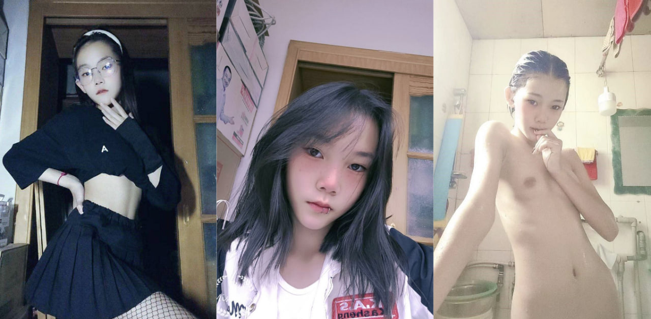 快手反差婊稚嫩的身姿在镜头底下极限跳骚舞，小小年纪就已淫荡不堪！