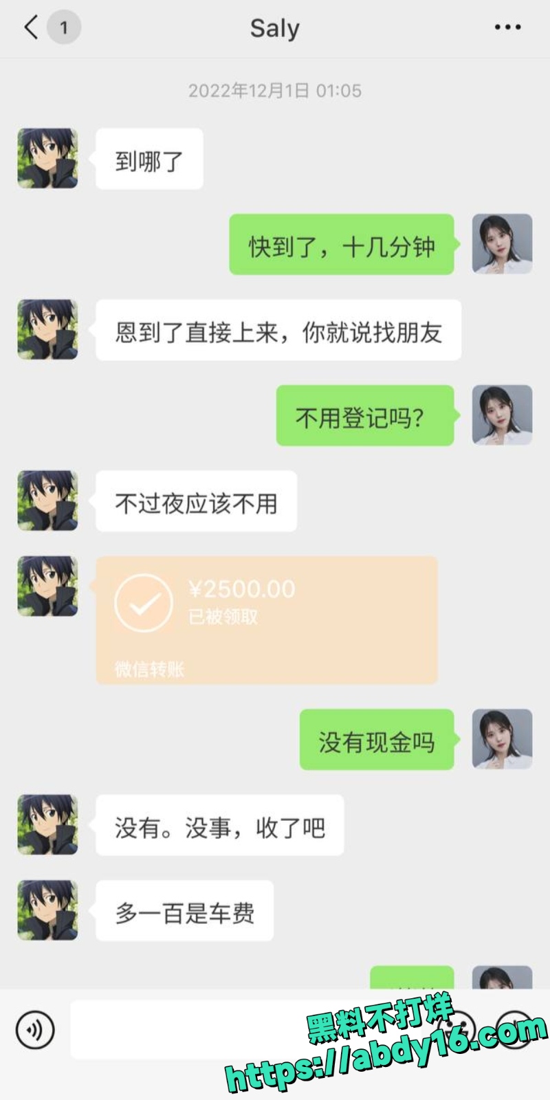 蓝战非绑架实为仙人跳6