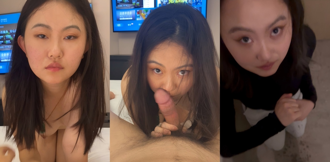 超级听话女母狗周沐 被金主当狗调教 喝尿吃鸡巴 后入颜射 一脸骚样