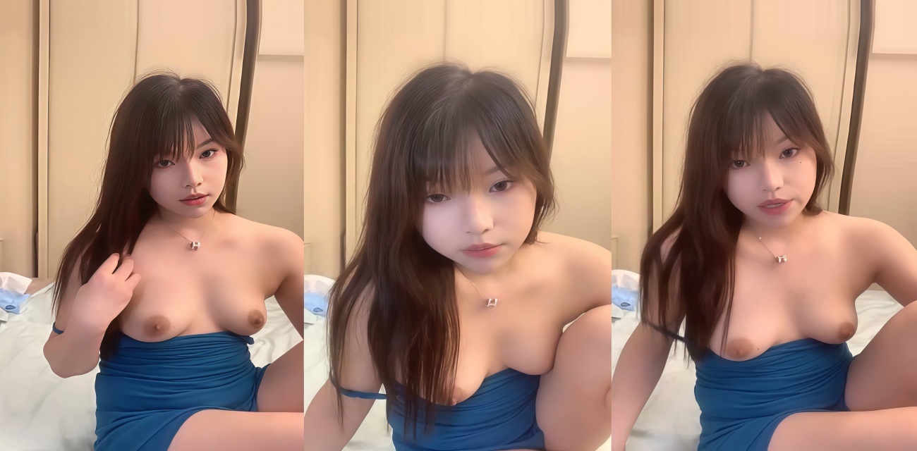 00后小妲己 蜜桃美少女 揉奶真空直播甜蜜互动 下播前喊老公