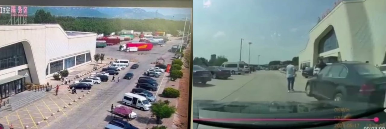 济南 京台高速服务区 错将油门当刹车 车祸现场惨不忍闻 无码画面曝光