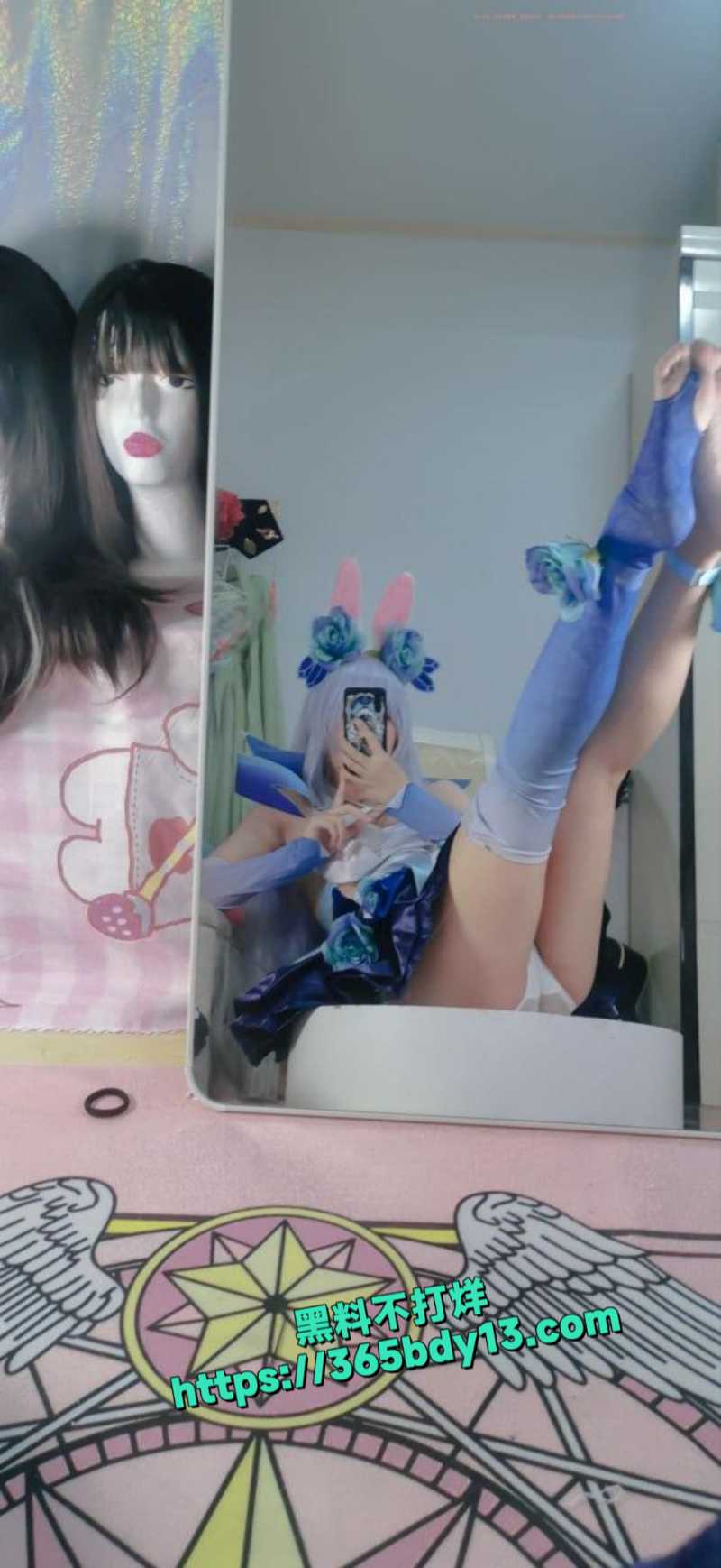 福利姬沐沐酱Cos王者荣耀公孙离8