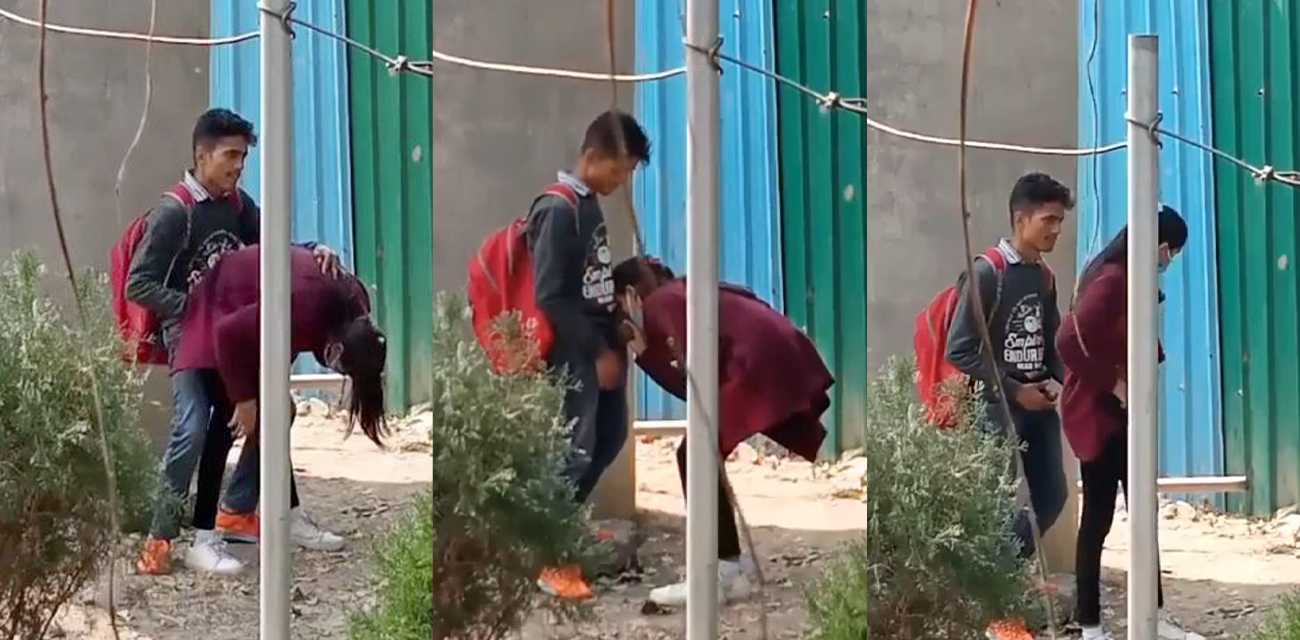 印度小哥与站街女户外野战 小哥实力不行三分钟都坚持不到 印度妹子还挺好看