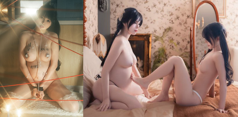 推特福利姬白猫少女 不知道被那位大哥干怀孕了 挺着孕肚也要拍写真和福利视频