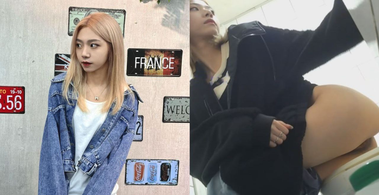厕拍偷拍碰到极品美女 高颜值短发嫩妹尿尿都要摆POSE 翘着屁股这也太美了吧！