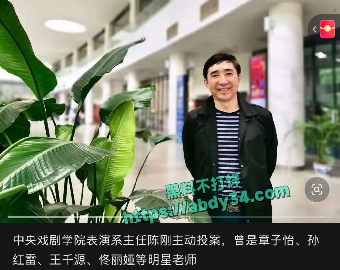 中央戏剧学院高层集体自首  2