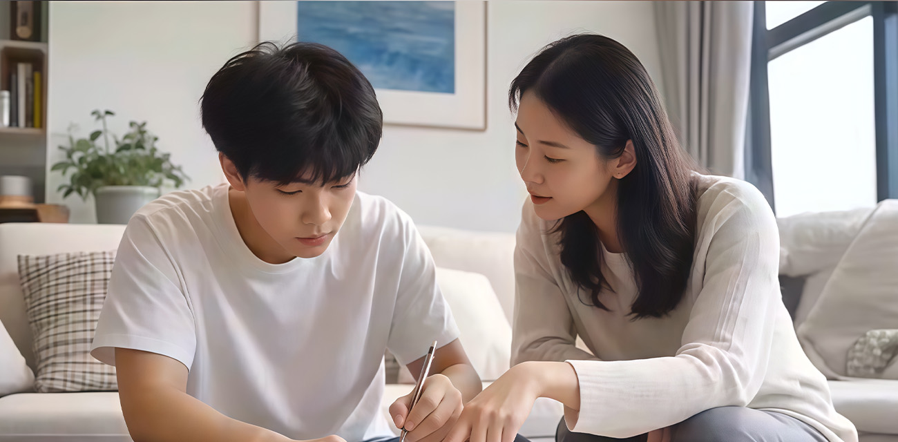 妈妈陪儿子高考1到5集 白天温柔辅导儿子功课 晚上就变成儿子的专属泄欲对象