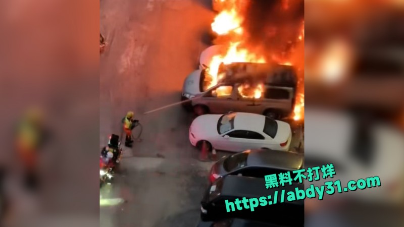 香港新界屯门小坑邨附近发生一起火灾 15