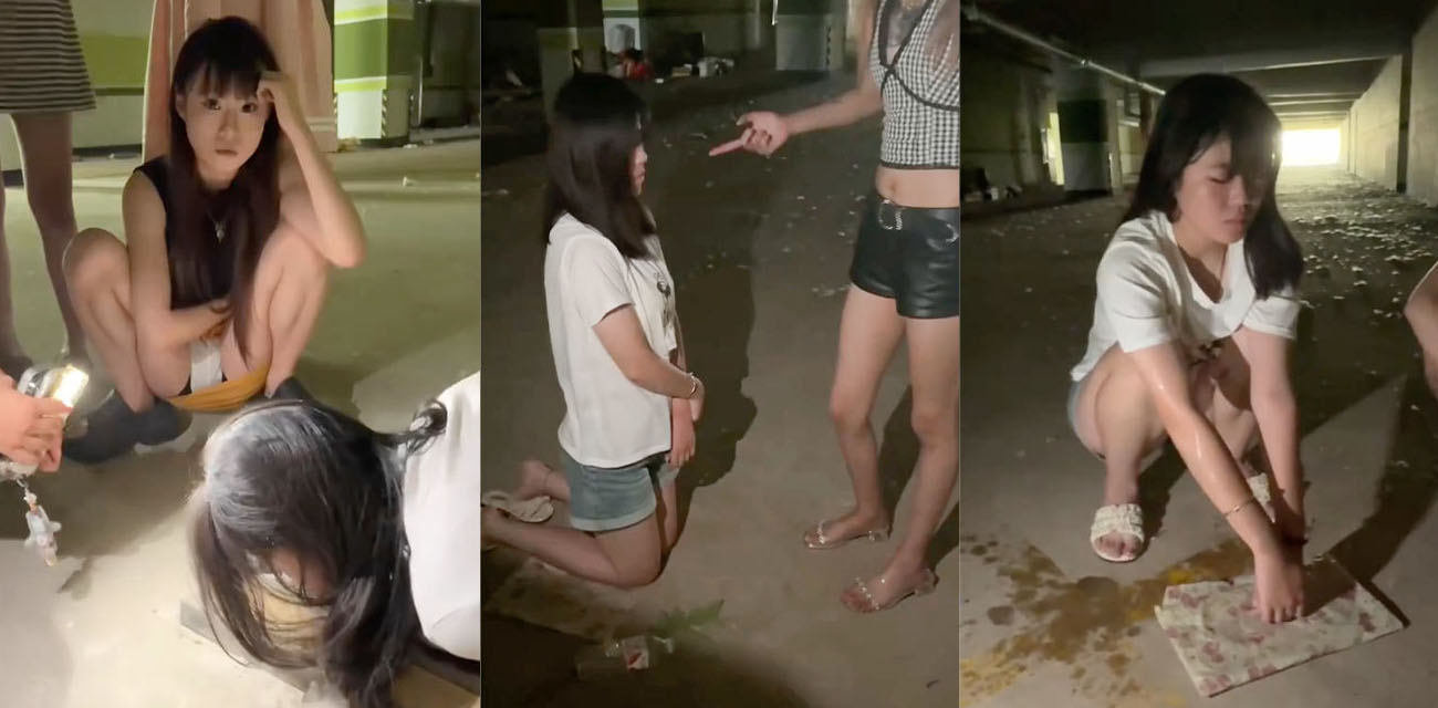 山东临沂又现精神小妹霸凌事件 小太妹逼迫女孩舔舐赃物 各种凌辱手段堪比酷刑