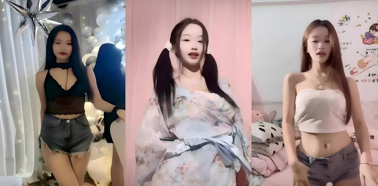 快手骚主播敏媚儿 骆驼趾顶B电臀骚舞 摸奶子舔手指挑逗 爆火定制秀