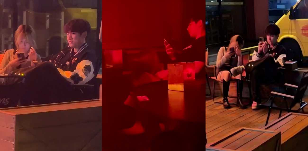 520酒吧迷情夜 情侣舞池上演激情颜射 在音乐声中高潮喷射
