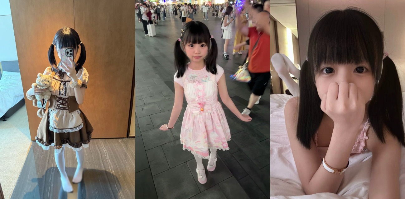 推特极品高颜值萝莉小小呆 娃娃脸双马尾的小萝莉 cos兔子警官白丝小短腿可爱极了