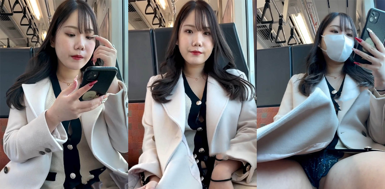 高颜值气质少妇电车上大玩露出 丝毫不在意旁人眼光 只为完成主人任务