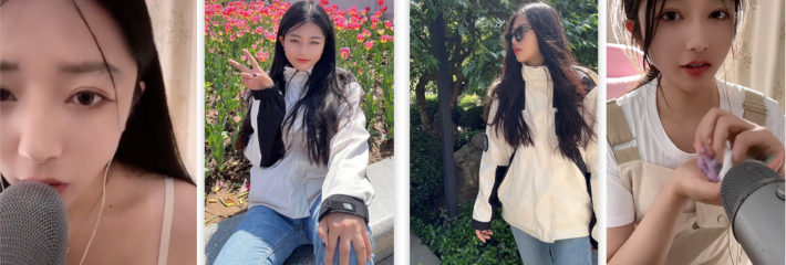 高颜值甜妹为了直播流量 不惜一切代价各种擦边 粉丝直呼女菩萨！