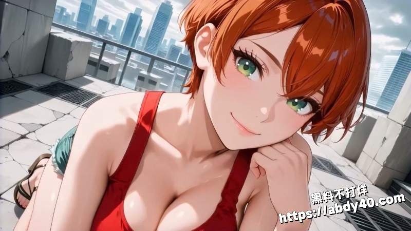 3D动漫短发大奶女孩2