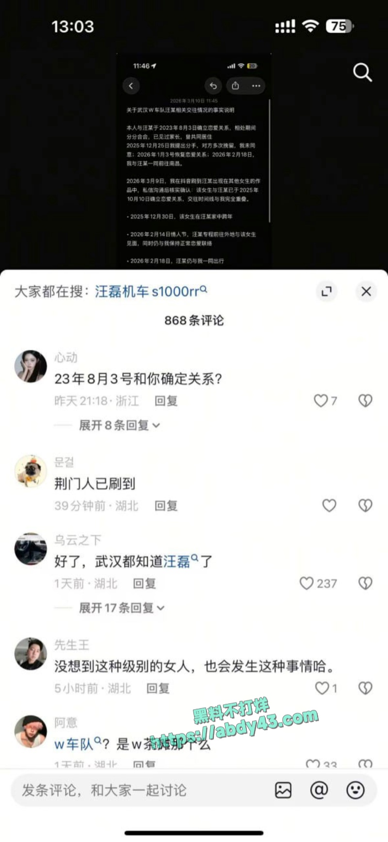 武汉W车队不吃猪肝 46