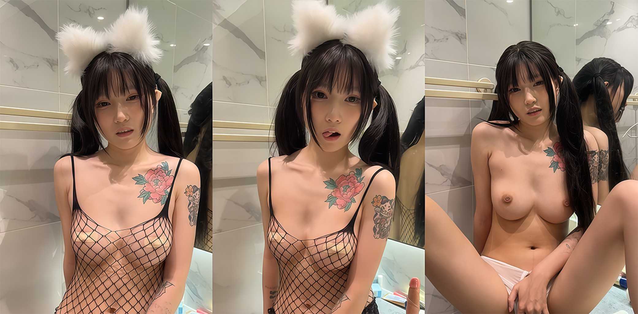Stripchat站 反差校花 xiaojiubaobei 黑丝长腿 浴室道具深喉自慰 就喜欢看阿黑颜高潮表情