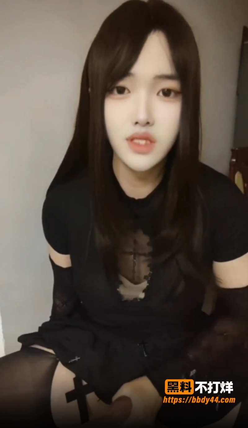 甜美可爱伪娘楚小盐居家手冲5