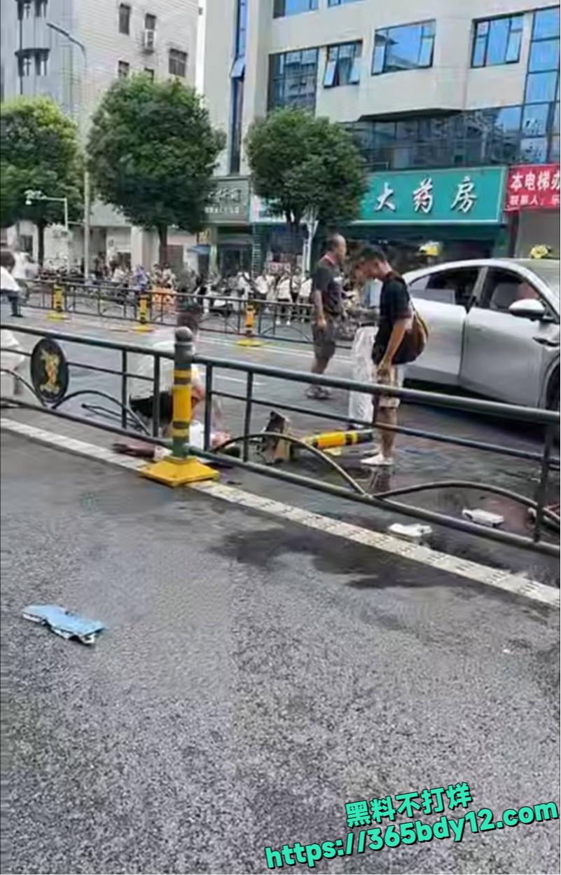 湖北孝感出租车司机路怒症发作1.