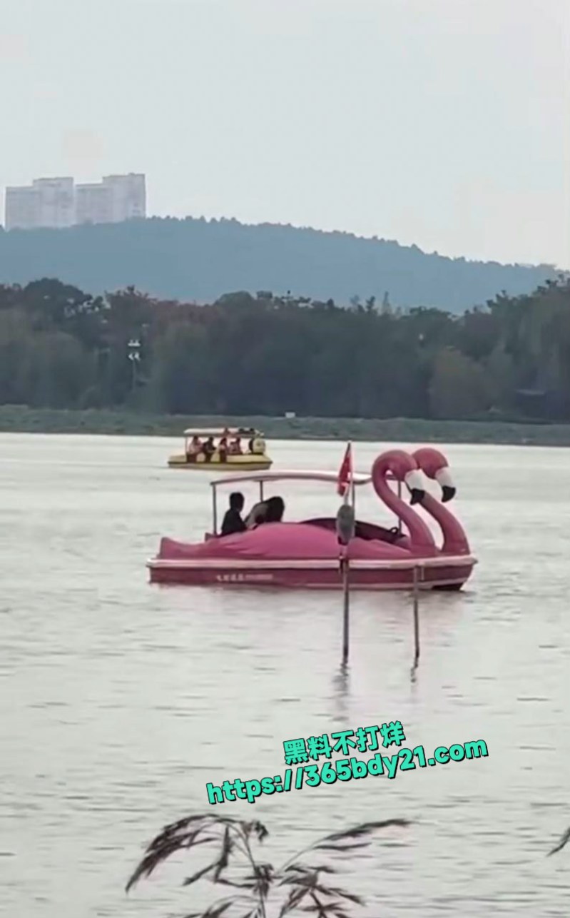 小情侣景区湖中游船上做爱被偷拍 7