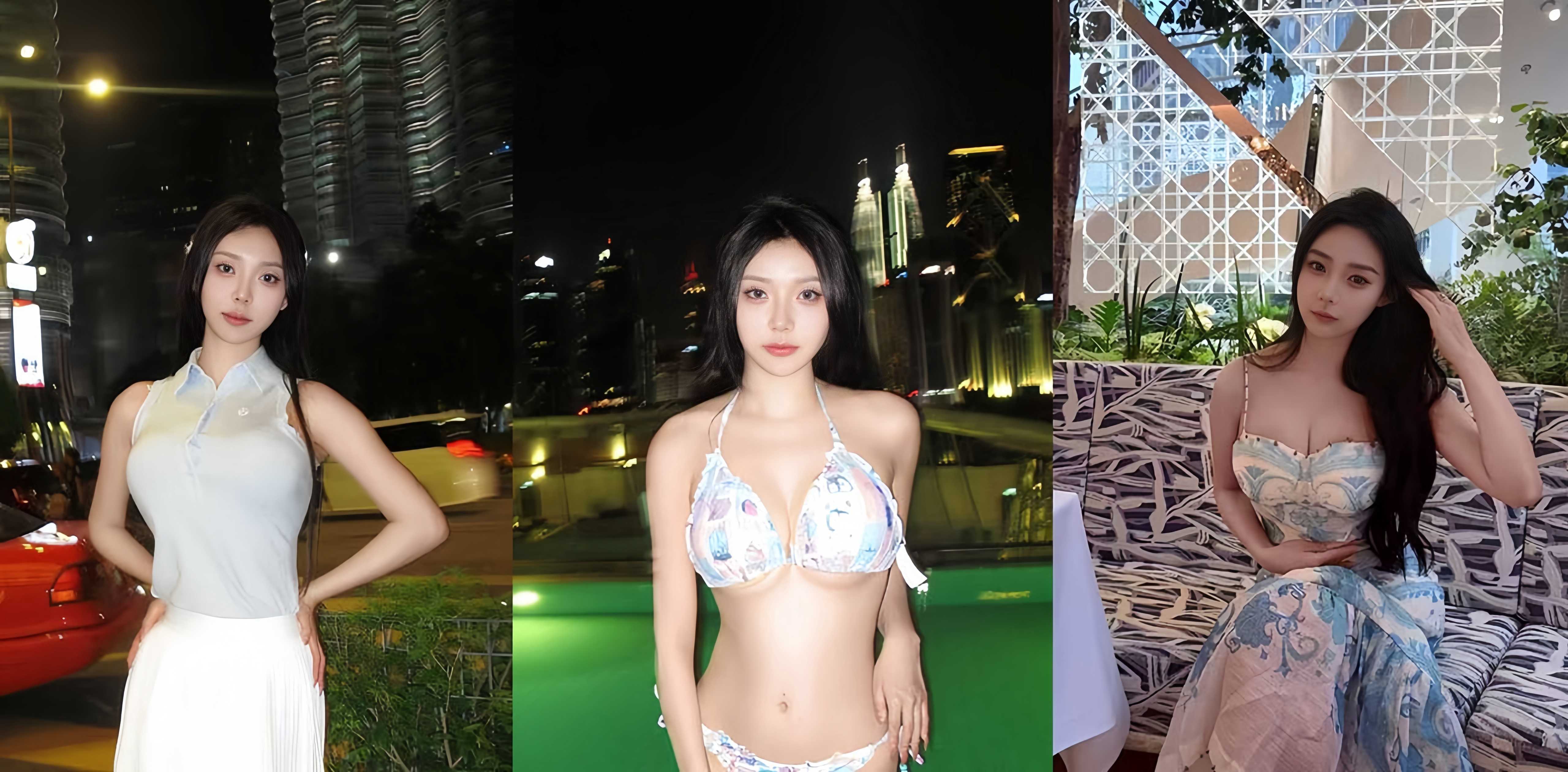 极品绿帽模特Moonstar情侣单男之夜终章 沙发上双女侍奉单男