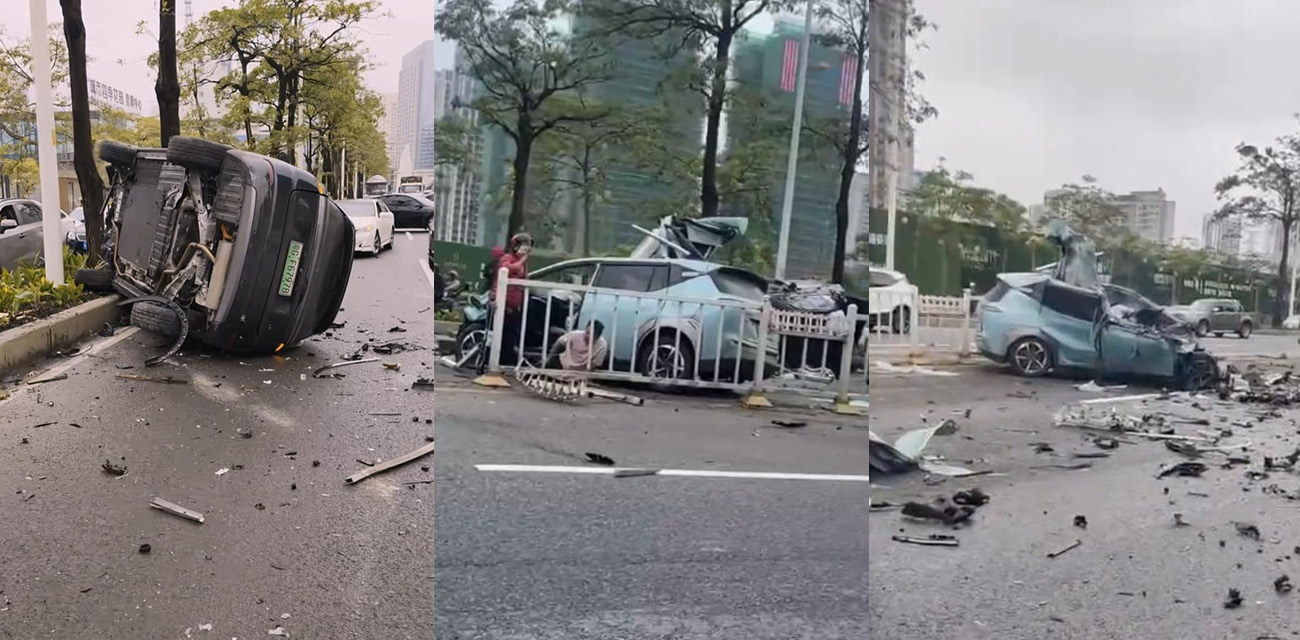 广东湛江三帆环岛发生交通事故 理想大战广汽埃安 广汽埃安被理想虐爆