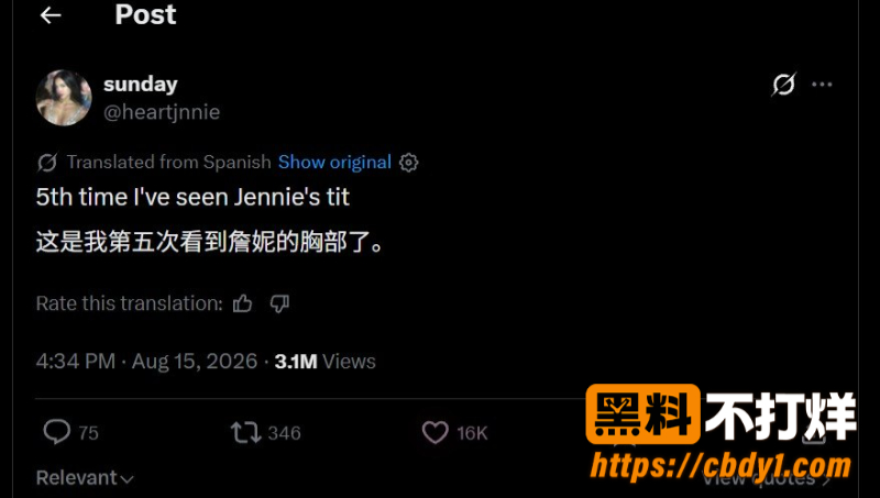 Jennie音乐节2