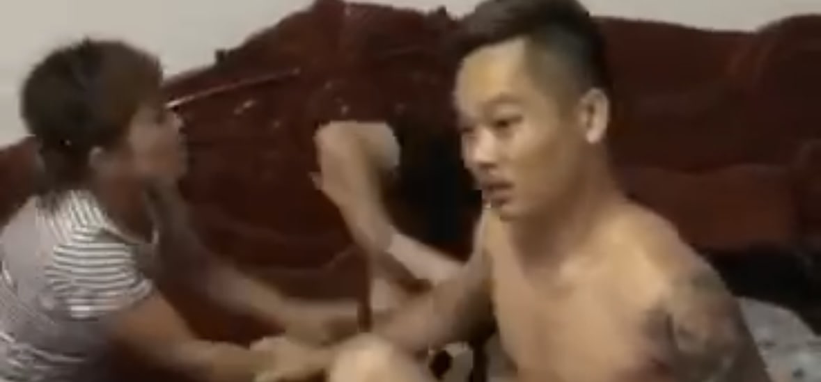 老公出轨老婆带全家捉奸