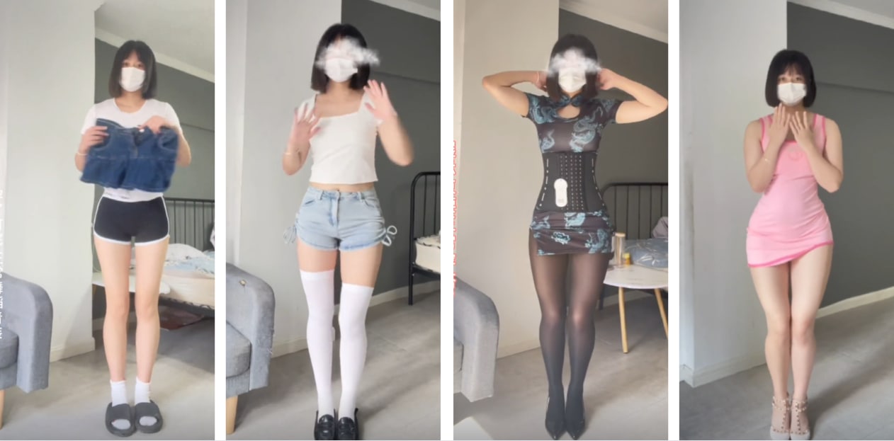 抖音68W粉丝小蕉yyy 土豪私人定制露点裸舞视频流出