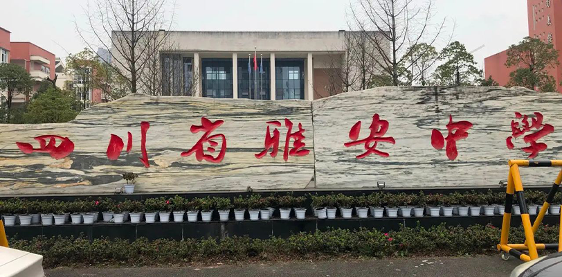 四川省雅安中学 你可以没活但不能不会整活 雅安校区情侣在校园四处舌吻摸胸被投诉曝光