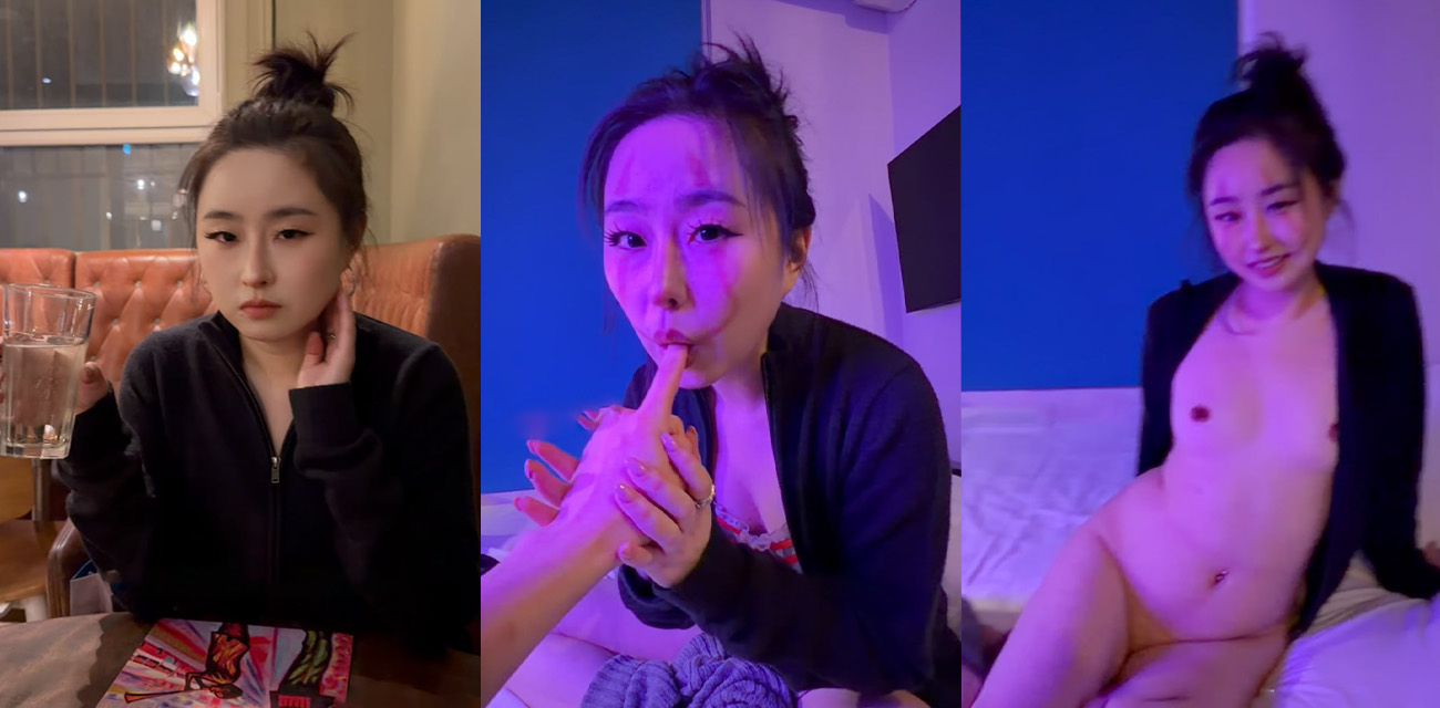 推特阿黑颜女王 噗噗PuPu 万圣节新作 穿真空女巫黑丝套装与昔日情人酒店狂干