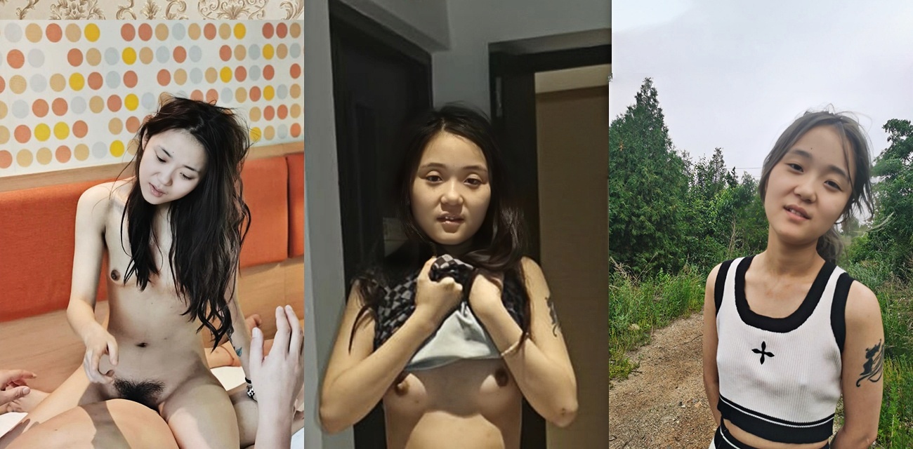 表面清纯小女友 暴露浪荡本性 全裸自慰后被男友暴力抽插