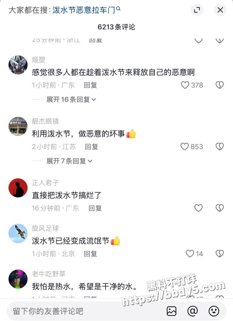 云南西双版纳景洪市的泼水节11