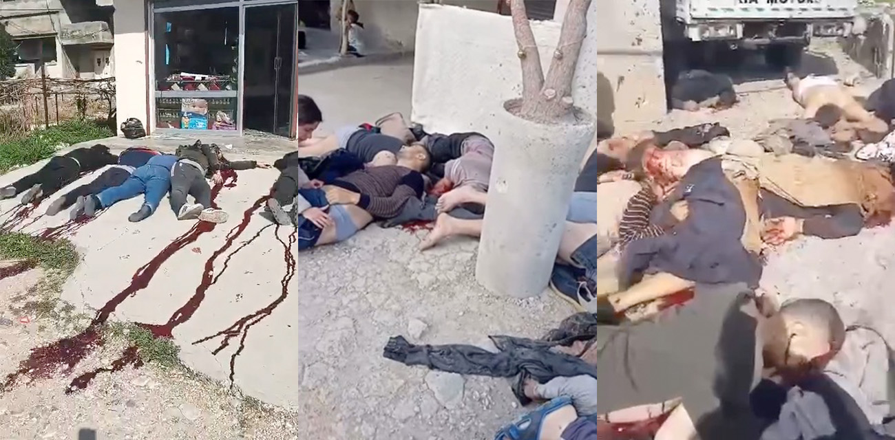 叙利亚发生种族屠杀事件造成数百人死亡 现场视频流出 胆小误入！