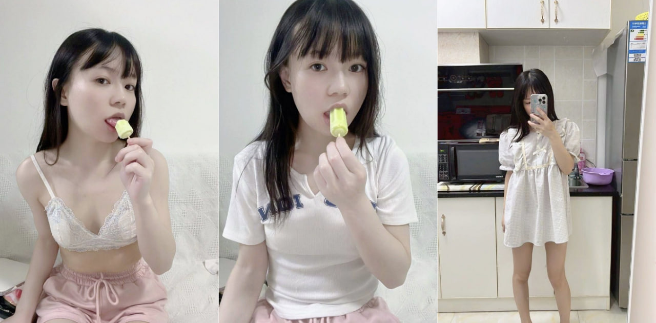 国中可爱小萝莉全裸露出骚拍自慰～