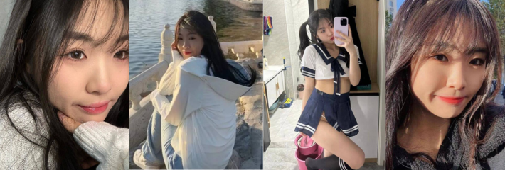 浓密逼毛的精致女友遭受男友的曝光！身穿黑丝裸露鲍鱼进行各种口交、干炮～