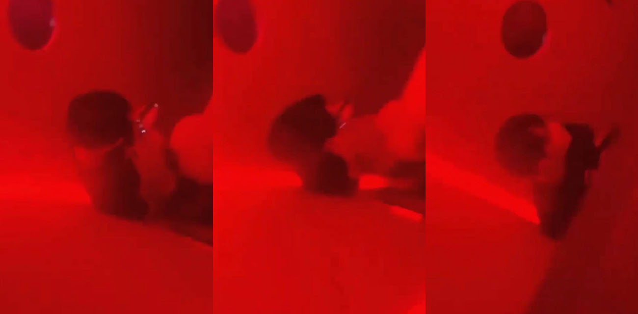 酒吧厕所又现情侣打炮名场面 小骚货叫声极其浪荡放纵 激情视频被拍下曝光