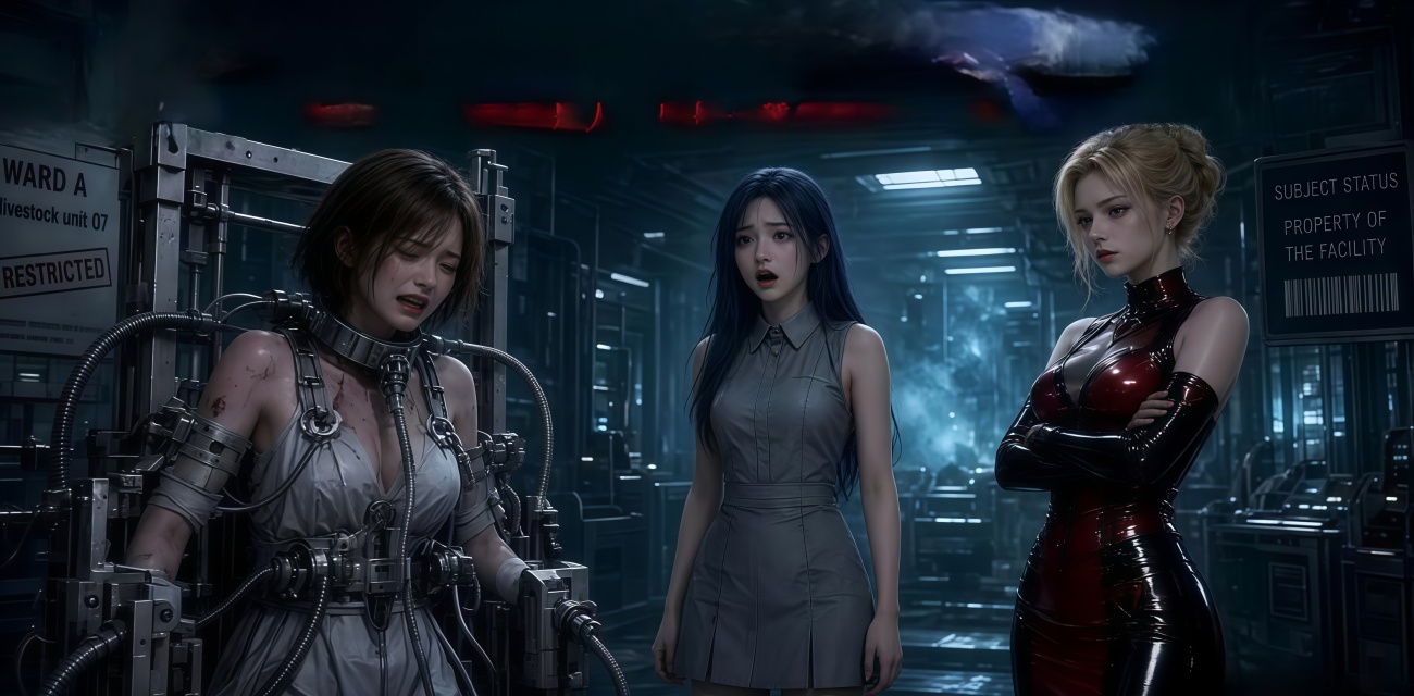 《雌家畜收容所》1-2集持续更新 女人被当母狗调到失禁翻白眼 AI短剧