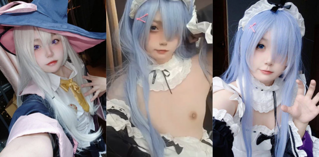 B站超级可爱小母狗coser 清纯的模样极度反差 白虎骚穴不知道被多少人开发了吧！