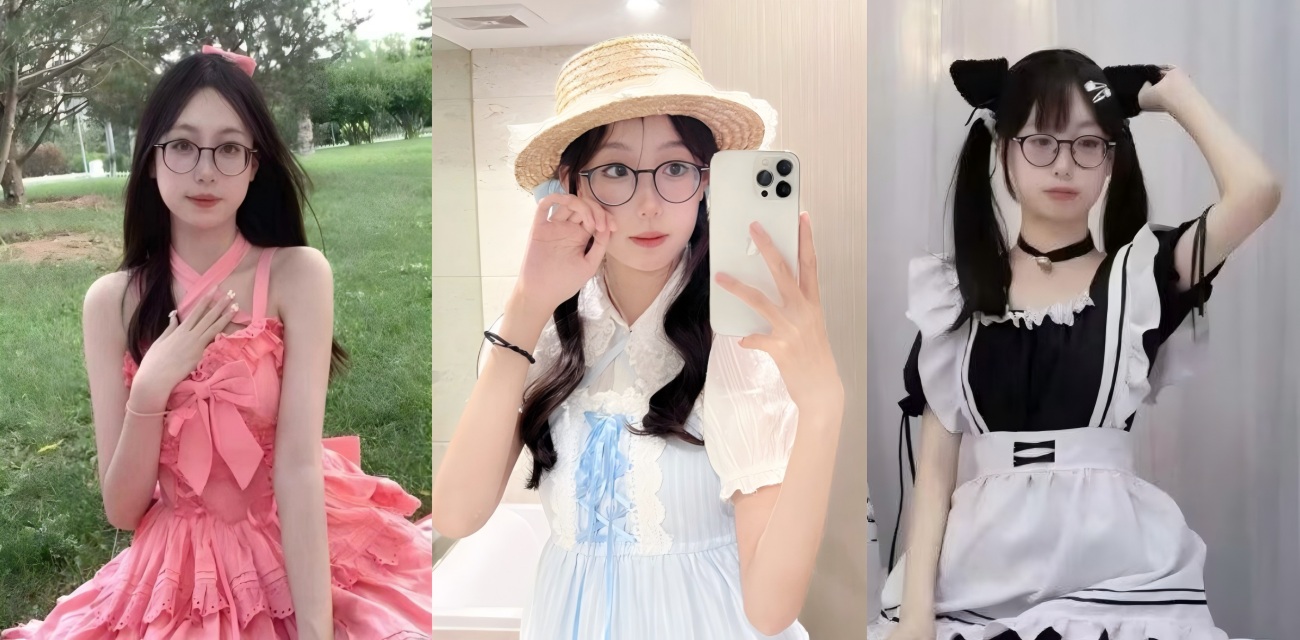 眼镜妹素人视频流出 全裸趴地扭屁股 女仆装白丝袜超撩 娇喘不断太勾人