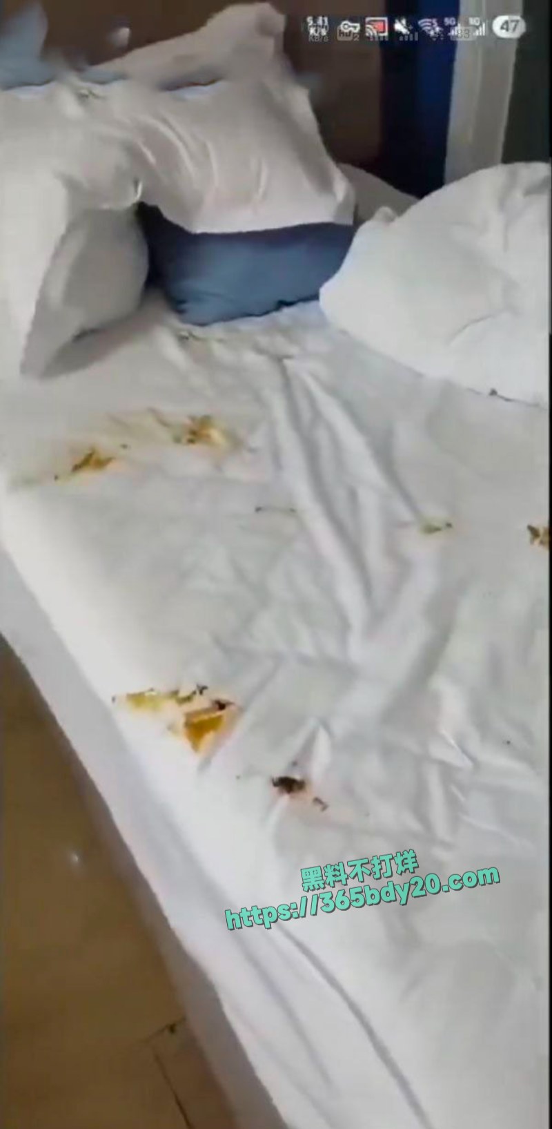 杭州宾馆男同约炮后入灌肠不彻底导致满屋臭气熏天 8