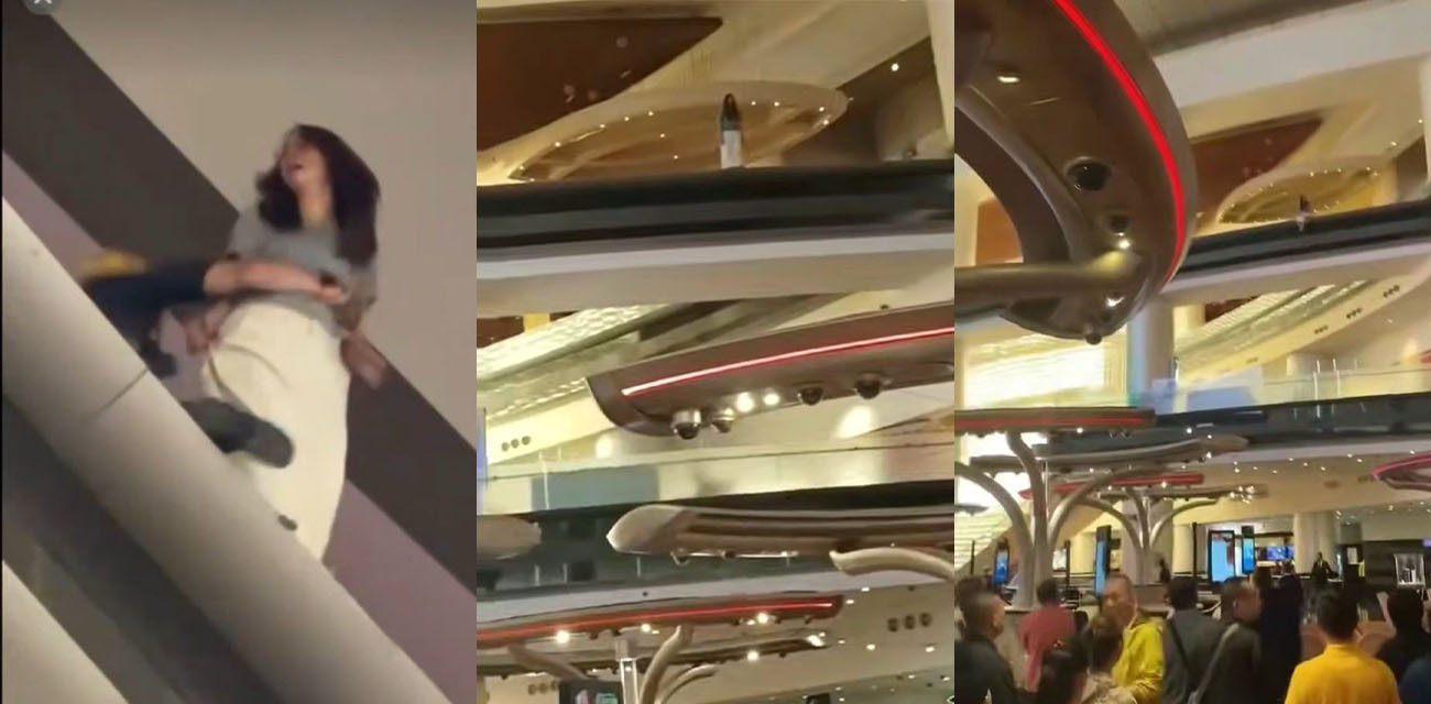 新加坡金沙酒店赌场突发跳楼事件 一女子输到绝望选择跳楼轻生 现场瓜友拍摄视频流出